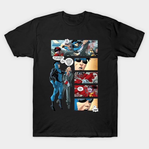 invincible comic strip T-Shirt by super villain